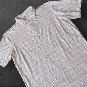 B. Draddy USA Men's Golf Polo Size Large Pima Cotton‎ Pima Cotton SS Pink